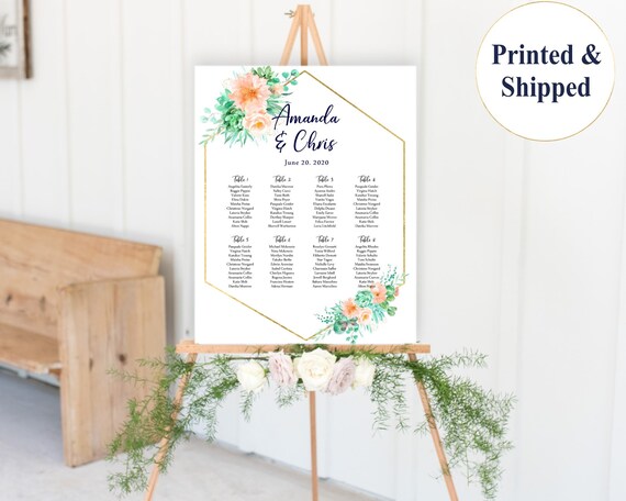 Wedding Seating Chart Minted