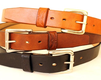 The Oak Bark Belt - Made To Last A Lifetime - Stainless Hardware Version