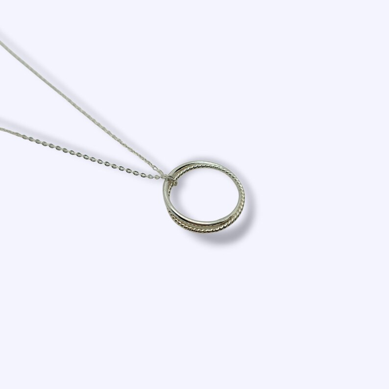 Sterling silver necklace and earrings set, gift for Birthday, Graduation or Anniversary image 6