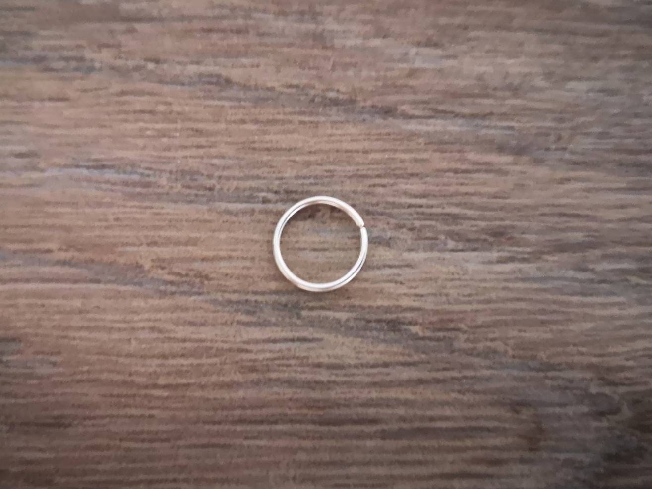 Thick Sterling silver nose ring Sterling silver thick Etsy