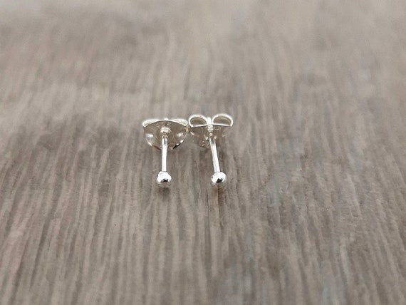 etsy silver stud earrings