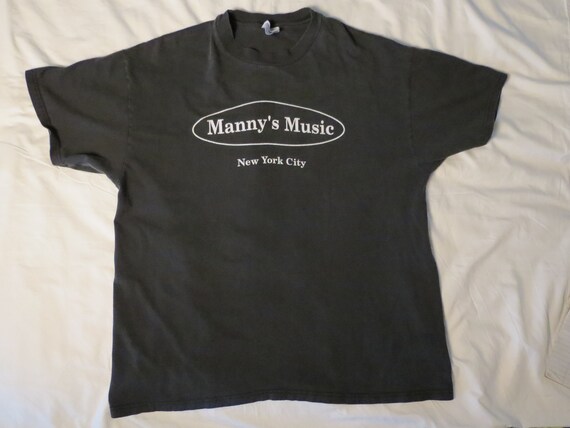 manny's music t shirt