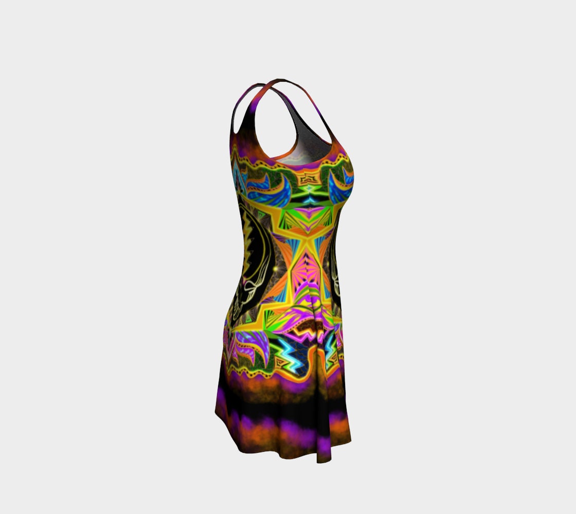 Grateful Dead Dress Steal Your Face - Etsy