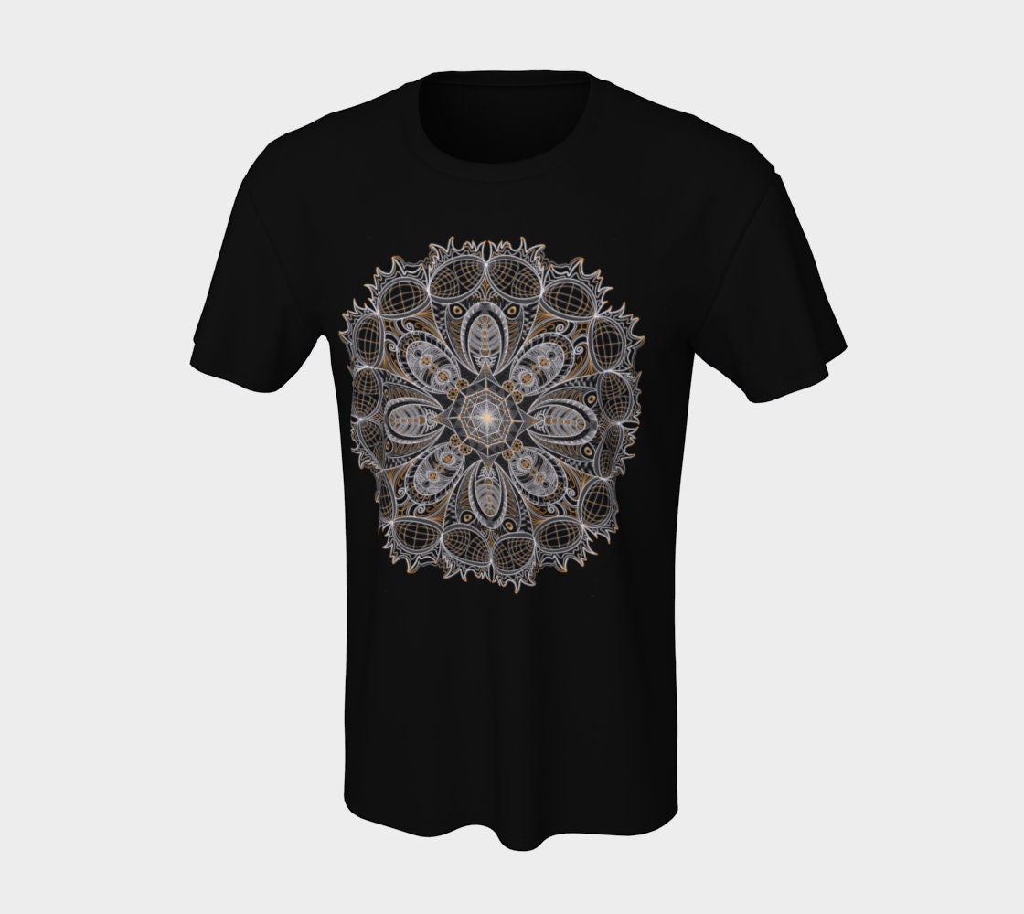 Subtle Anti Fascist FDT Mandala Political Tee, Comfort