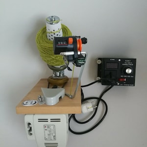Avvolgitore elettrico per lana 1MZnR - "W_Pro" con contatore di lunghezza + regolatore di velocità del motore - avvolgitore incrociato