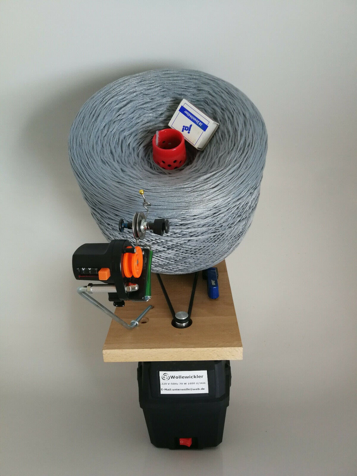 Electric Wool Winder _3MZ With Barrel Length Counter Yarn Etsy UK