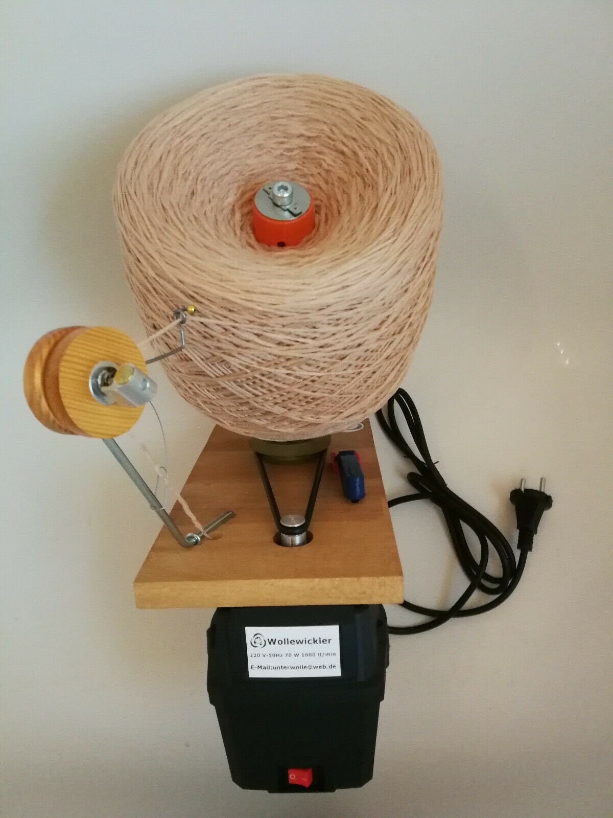 Mini household yarn winding machine yarn winder barrel yarn