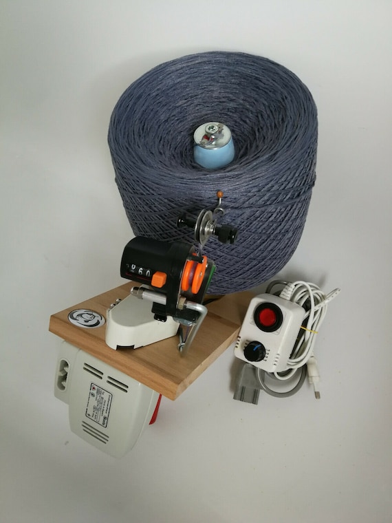Electric Wool Winder w_pro_1mzrk With Running Length Counter /RELE /button  Switch Cone Winder Wool Winder 