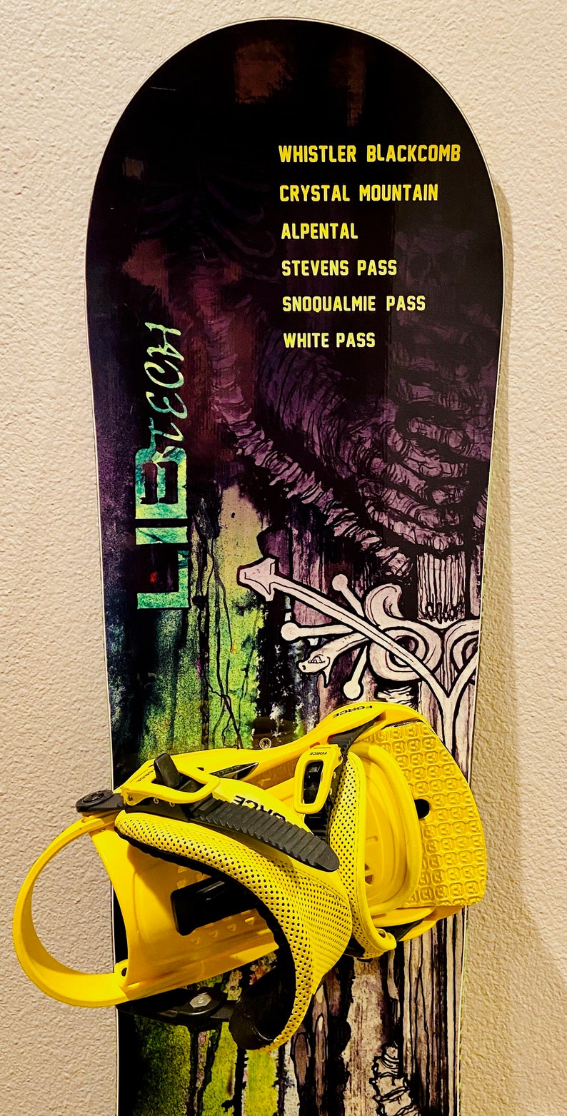 Custom Snowboard Stickers Snowboard Locations Ski Resort Etsy