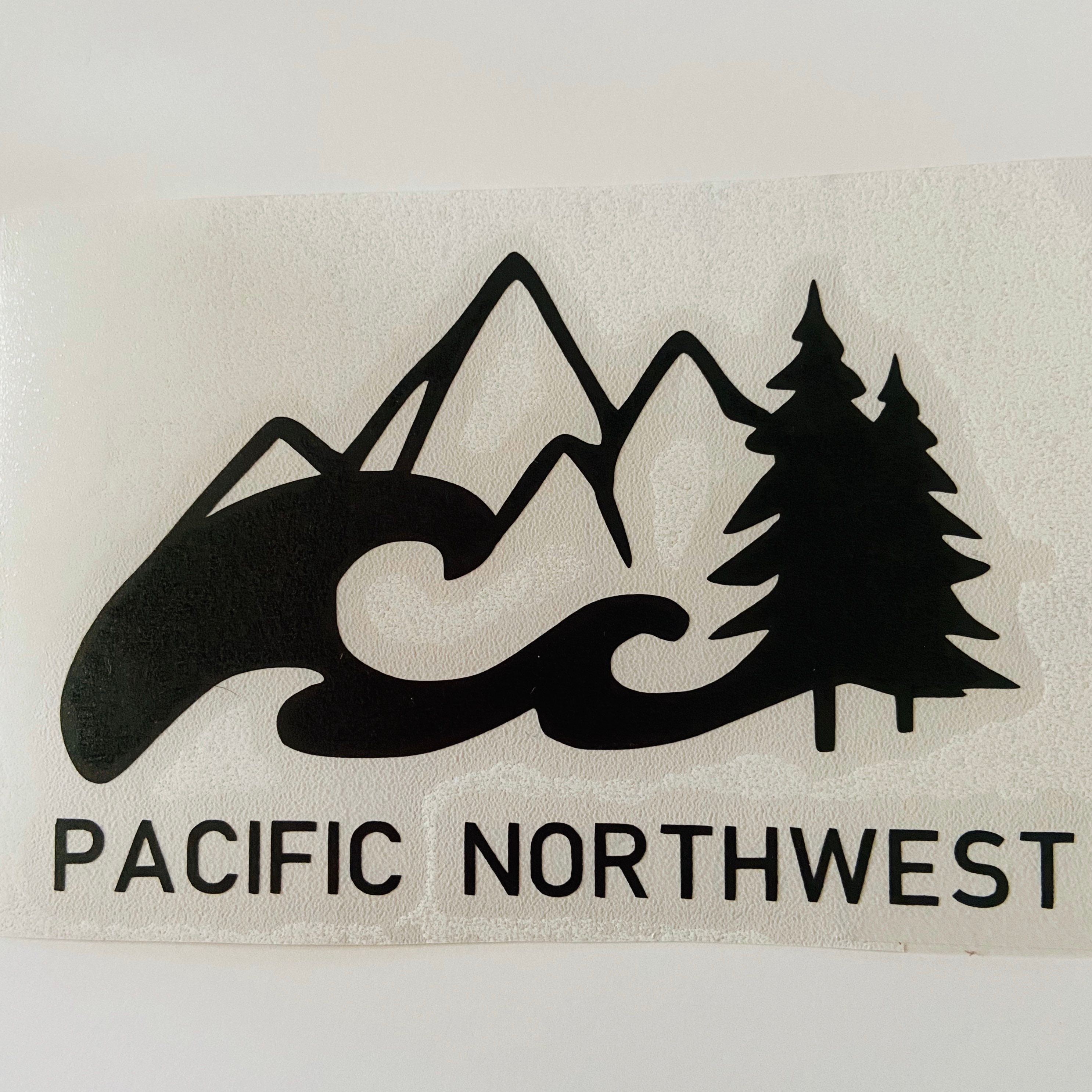 PNW decal PNW sticker Pacific Northwest sticker northwest Etsy