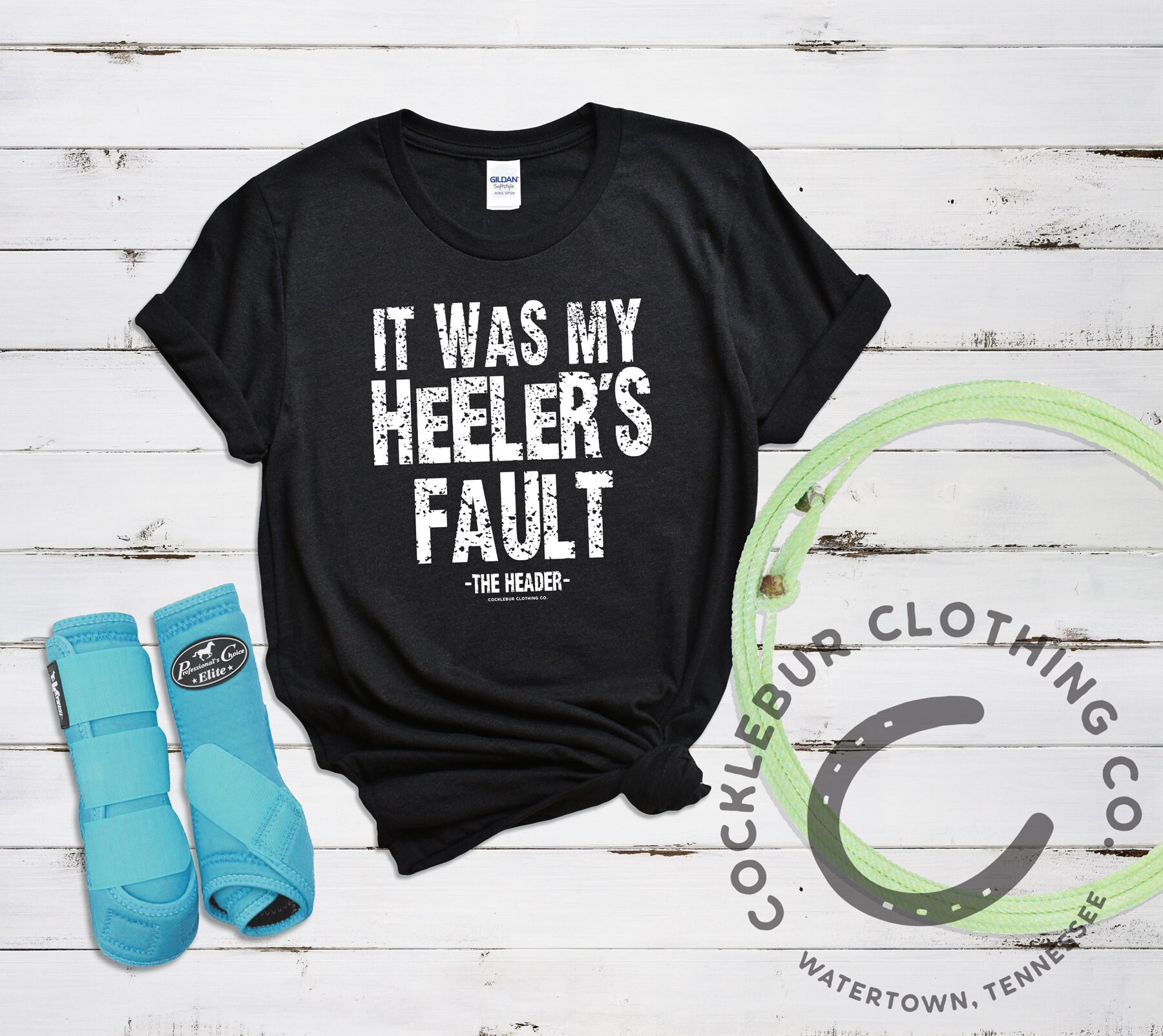 Team Roping T-shirt Header's/heeler's Fault - Etsy