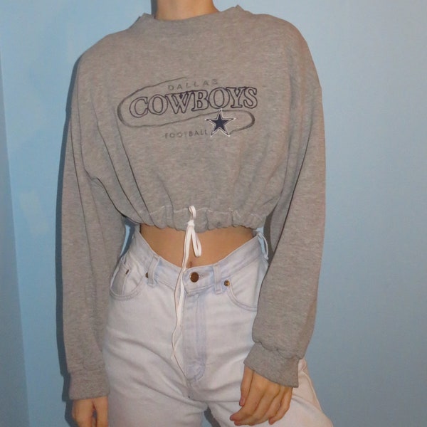 Vintage reworked Dallas Cowboys cropped sweatshirt