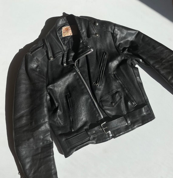 vintage 1960s rare Excelled Genuine Leather jacket - image 3