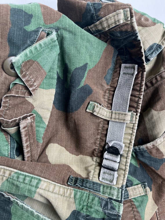 vintage patchwork camo pants - image 10