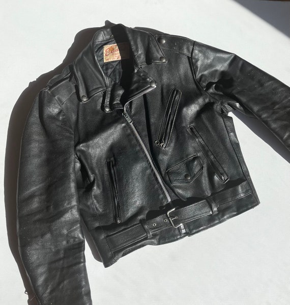 vintage 1960s rare Excelled Genuine Leather jacket - image 1