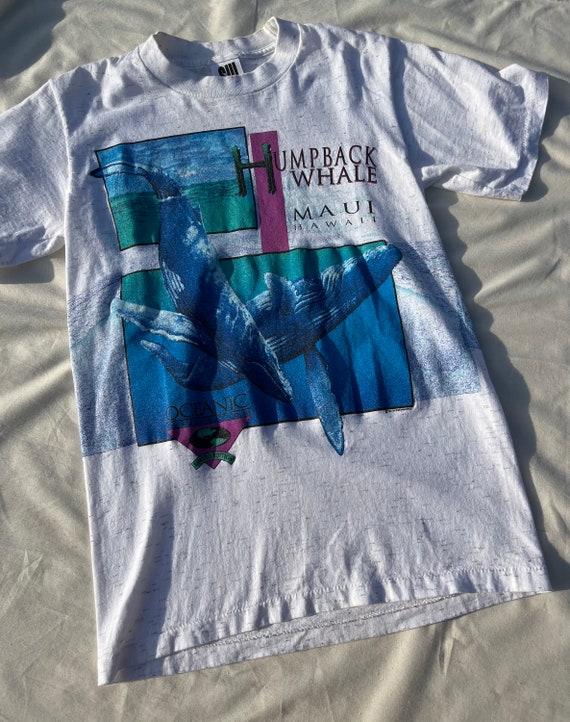 1994 Humpback Whale Oceanic Maui Hawaii t-shirt - Gem