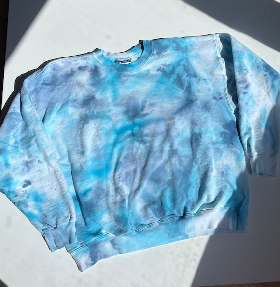 90s tie-dye crewneck sweatshirt