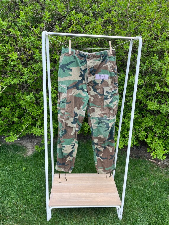 vintage patchwork camo pants - image 4
