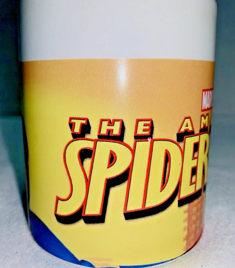 Erstaunlicher Spider-Man-Becher 20 Oz Sherwood 2006 Cup Marvel Wrap around Grafiken Bild 2