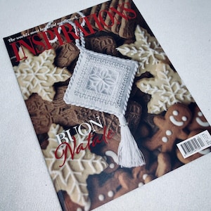 Inspirations Embroidery Needlework Magazine 112 &#39;21 Patterns Templates Australia