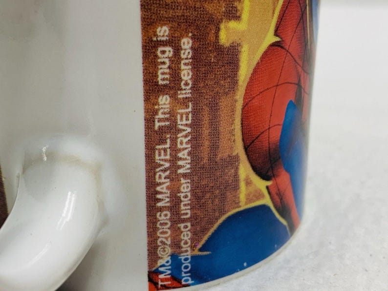 Erstaunlicher Spider-Man-Becher 20 Oz Sherwood 2006 Cup Marvel Wrap around Grafiken Bild 5