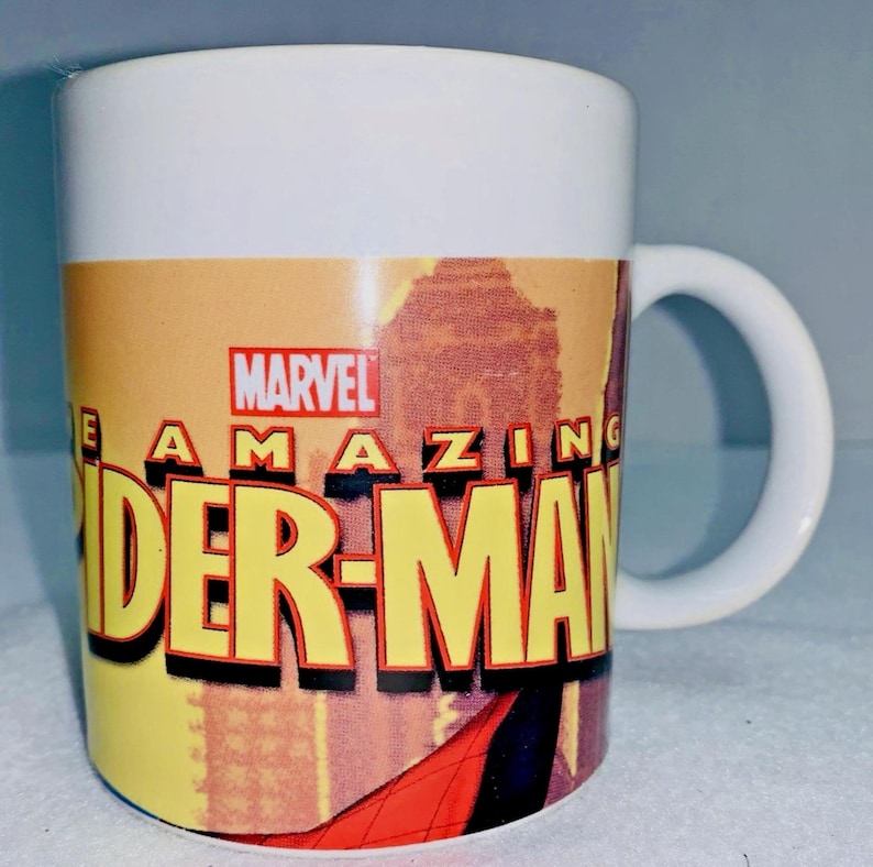 Erstaunlicher Spider-Man-Becher 20 Oz Sherwood 2006 Cup Marvel Wrap around Grafiken Bild 1