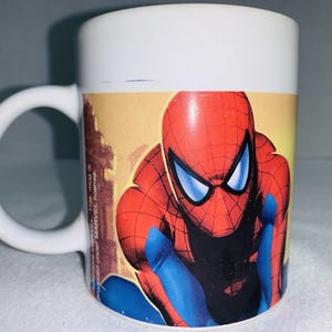 Erstaunlicher Spider-Man-Becher 20 Oz Sherwood 2006 Cup Marvel Wrap around Grafiken Bild 3