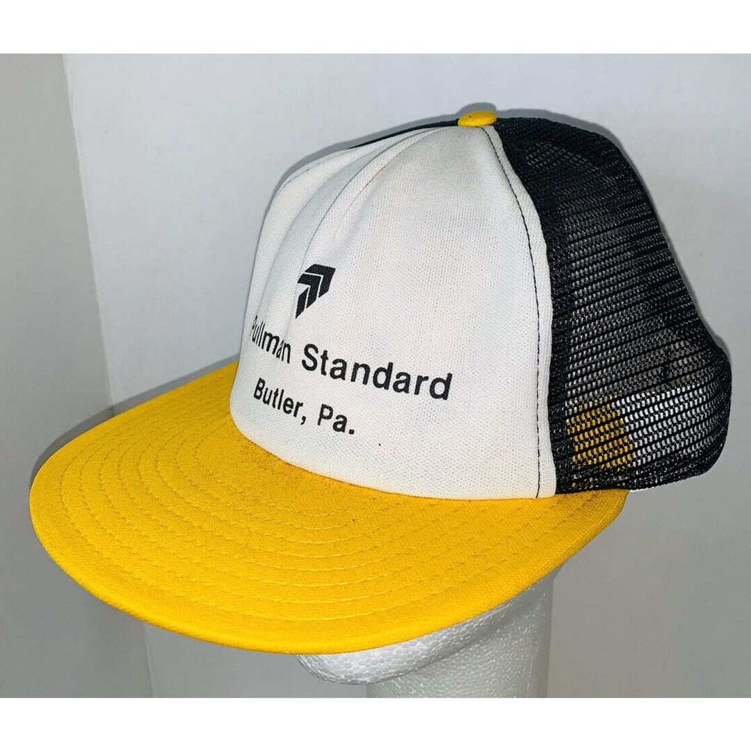 Butler Cap Vintage Pullman Standard Butler PA Cap Mesh Snapback Trucker Hat Train ...
