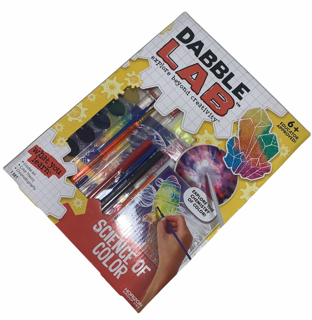 Dabble Lab Science of Color Explore 6 Experiments STEAM Etsy UK