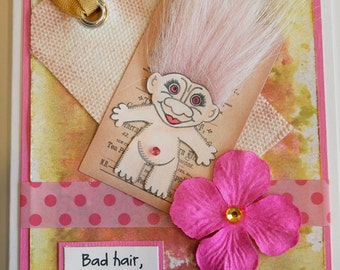 Vintage Troll Quotes II Cling Rubber Stamps