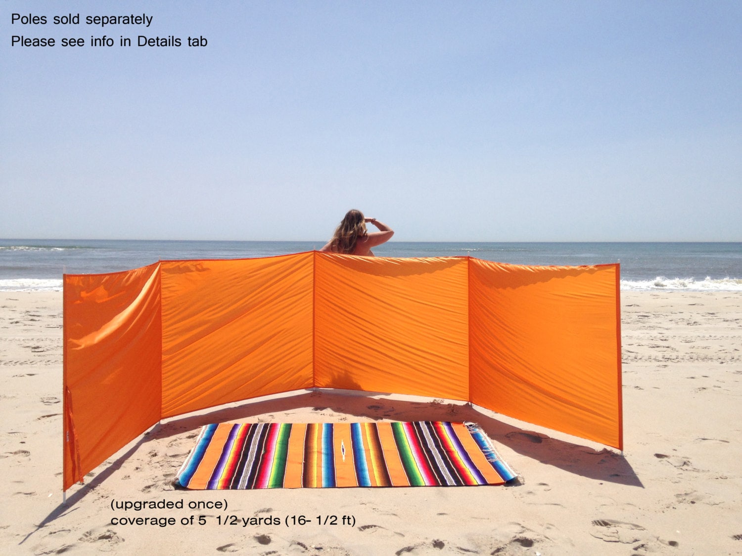 Windscreens 4' Wind blocker Extend beach Season Etsy