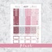 BLUSH Printable Planner Kit Printable Planner Stickers - Etsy