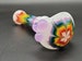 Floral Rainbow Glass Spoon Pipe 