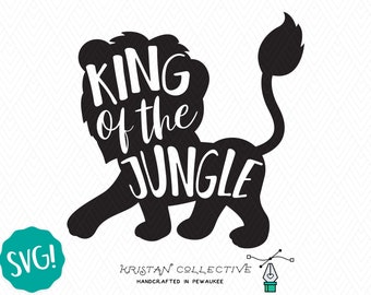 King Of The Jungle Etsy
