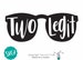 Toddler's 2nd Birthday 'Two Legit' sunglasses SVG | Two Legit 2 Quit SVG | Instant Download! 
