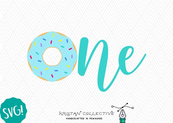 Download Donut One First Birthday Svg Sweet One Donut 1st Etsy