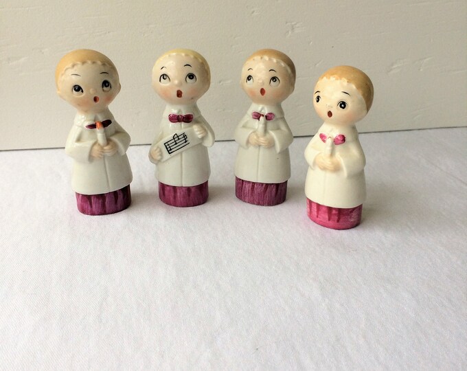Choir Boy Figurines Etsy