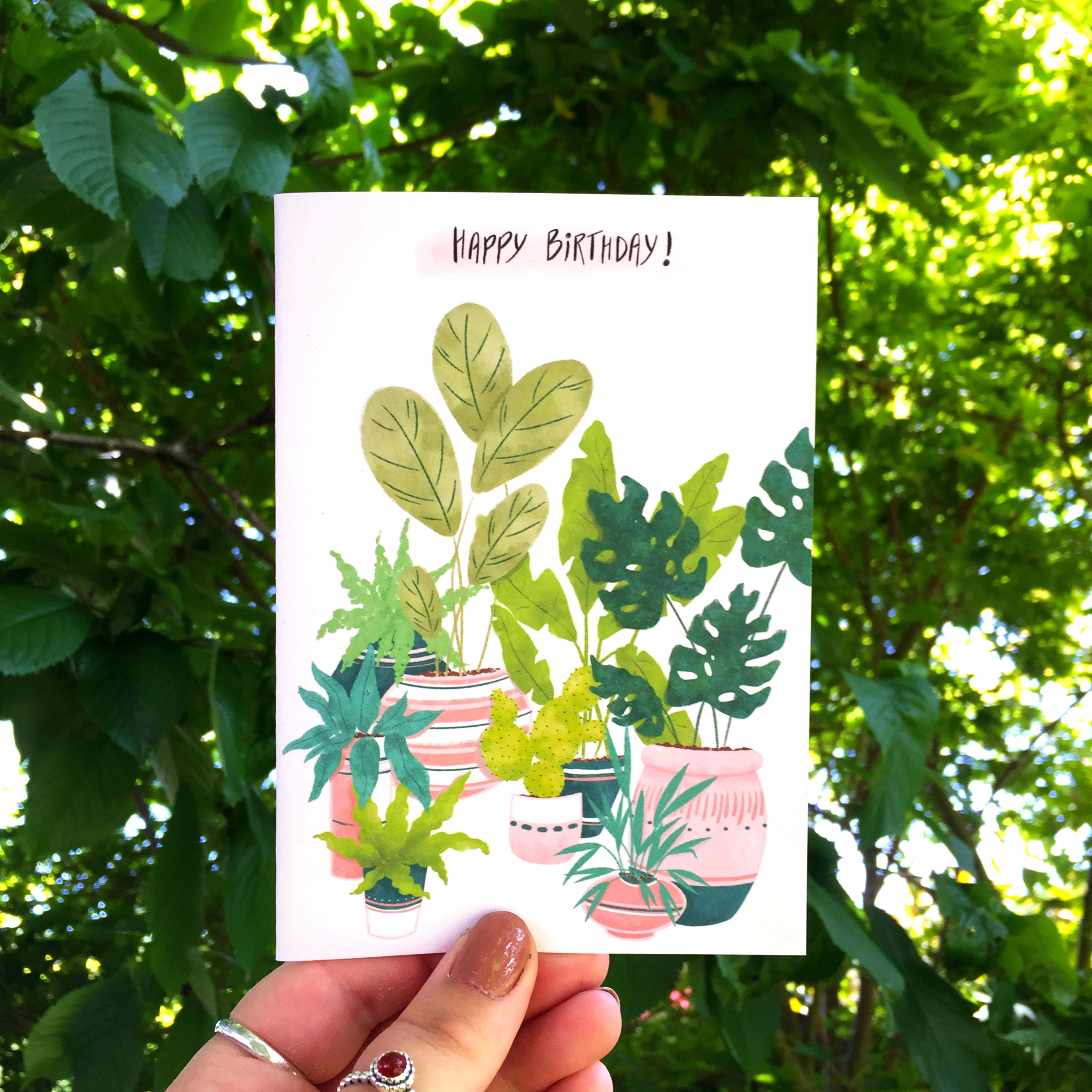 House plant birthday Happy Birthday Plant lover gift Etsy Nederland