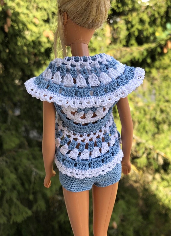 crochet doll vest