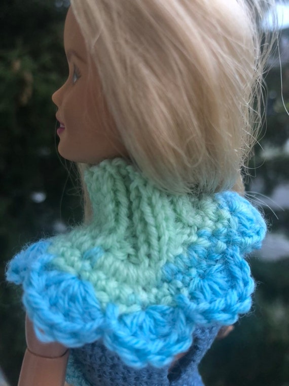 crochet doll scarf