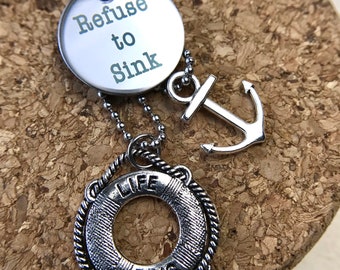 Stainless Steel Dragon Hunter Dog Tag 26IN