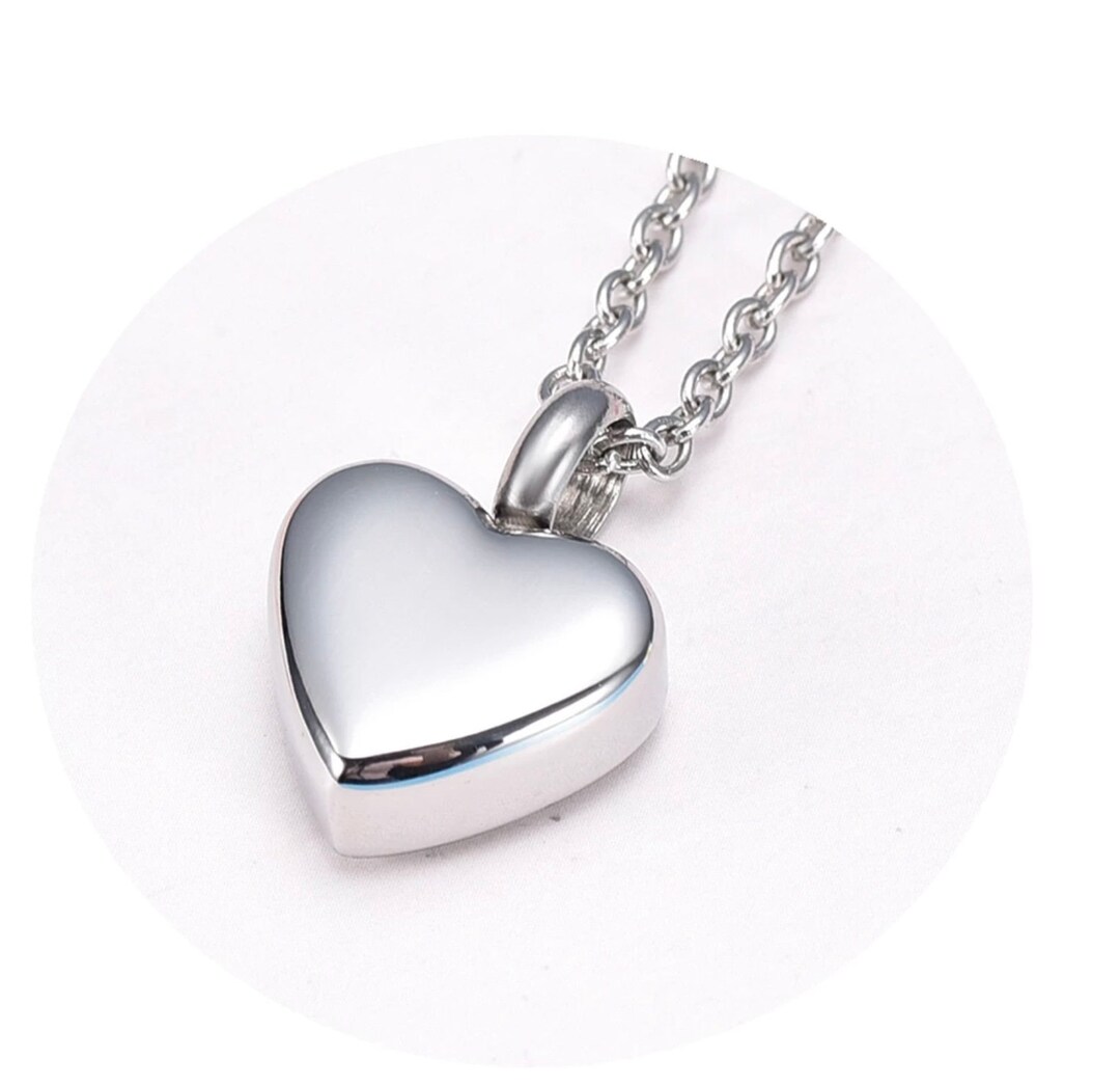Little Silver Heart Pendant Keeps Your Precious Memories Close