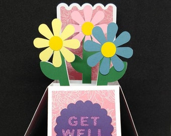 Get well soon box card