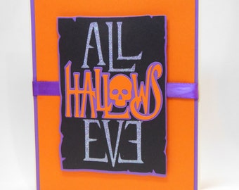 All Hallows Eve greeting card