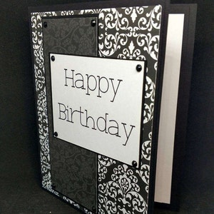 Masculine Birthday Card - Etsy