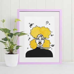 Space Boys - Art Print, Wall Art, Weird Art