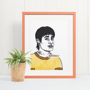 GENE - Art Print, Wall Art, Weird Art