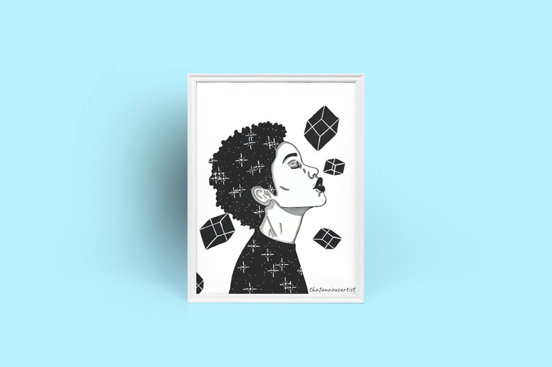 Wall Art Art Print Weird Art Memories