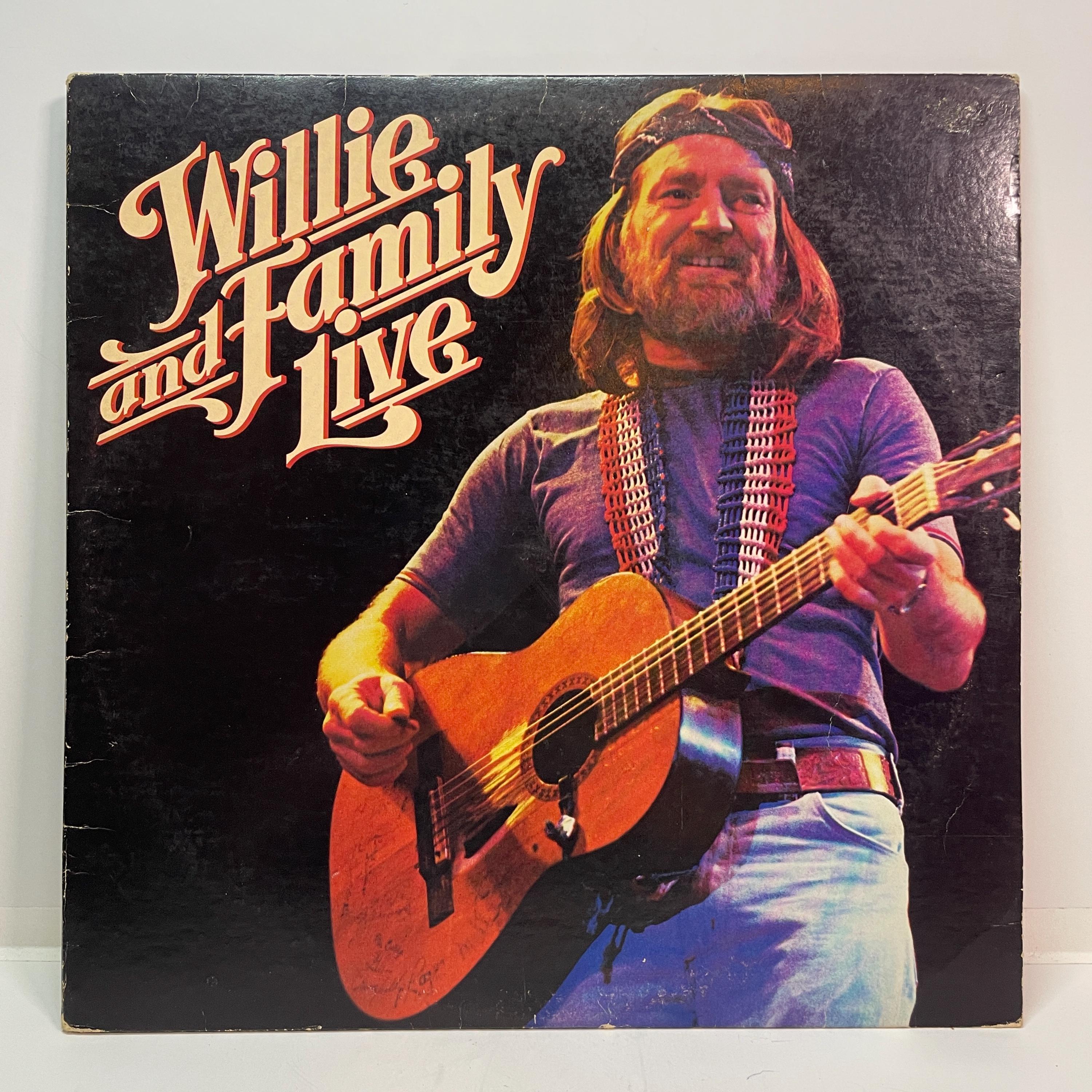 Willie Nelson And Family Live 1978 Double Vinyl LP Gatefold Columbia C 35643