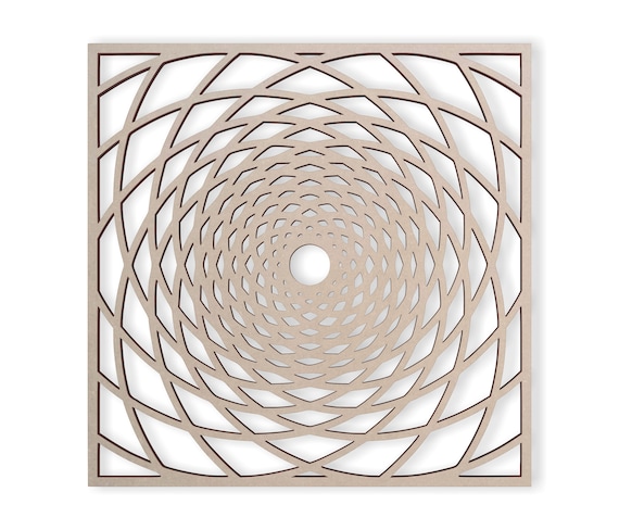 Wood Web or Weave Fretwork Panel Mandala Wall Art for Home Decor Wall Panels Overlays Trellis Privacy Screens Yard Decor Etsy Canada